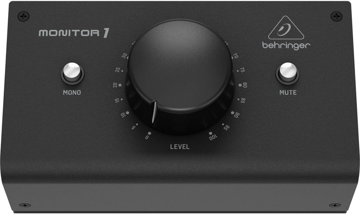 Behringer MONITOR1 Passive Stereo Monitor Volume Controller
