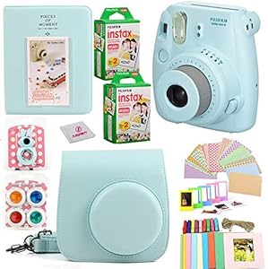 Fujifilm 3216574260 Instax Mini 9 Instant Camera Bundle