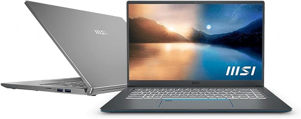 MSI Prestige15A034 i7 Laptop GTX1650 16GB RAM 512GB SSD