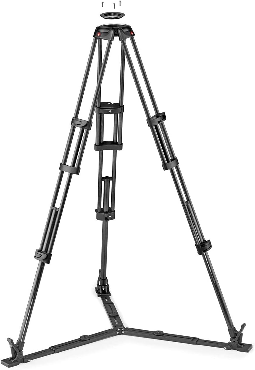 Manfrotto CF Twin Leg Tripod Carbon Fiber Video Tripod