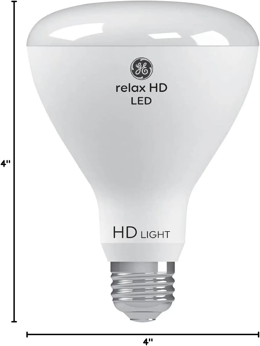 GE 93130640 Relax BR30 Dimmable LED Flood Light 6-Pack