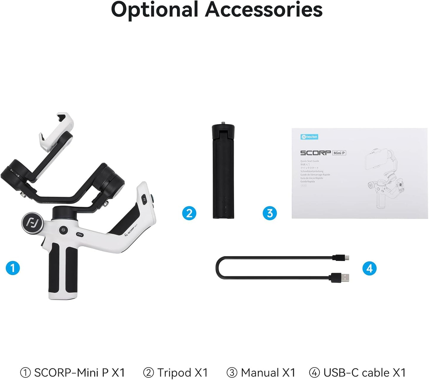 FeiyuTech Gimbal Stabilizer 3-Axis for Smartphones