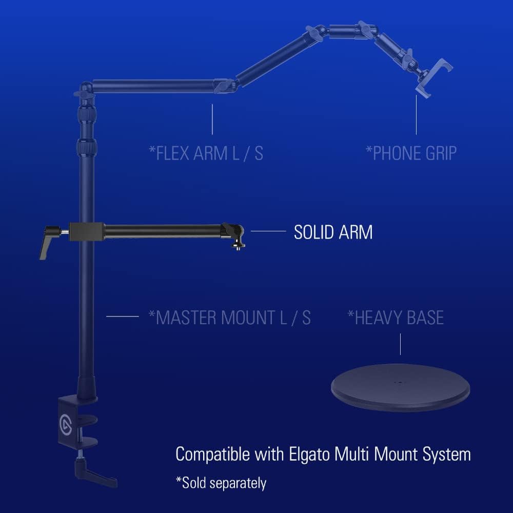 Elgato 10AAG9901 Solid Arm - Multi Mount Accessory