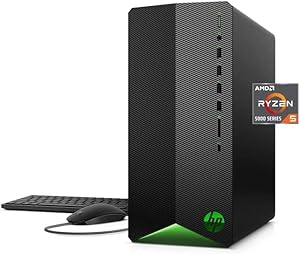 HP Pavilion Ryzen 5 RX 5500 Gaming Desktop — main product image
