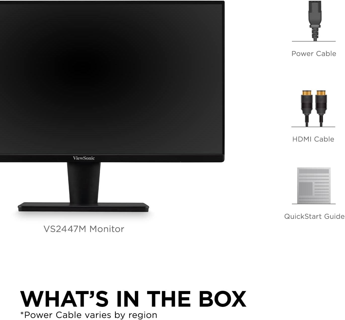 ViewSonic VS2447M 24" 100Hz FHD Monitor FreeSync