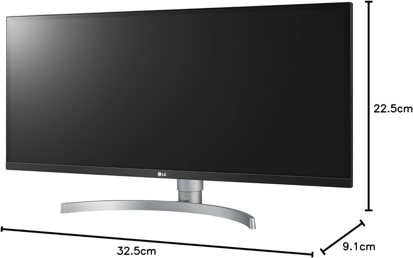 LG 34WK650-W UltraWide FHD HDR Monitor