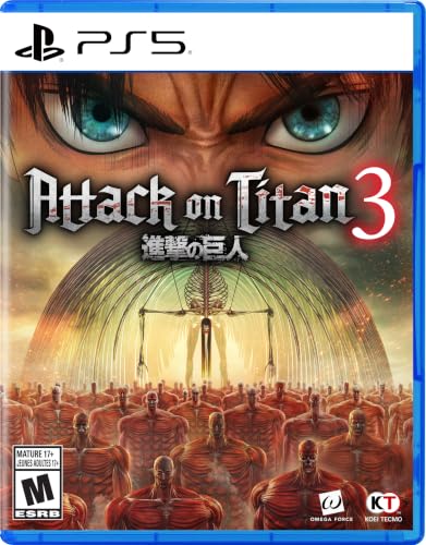 Attack on Titan 3 SteelBook Launch Edition for PlayStation 5 — main product image