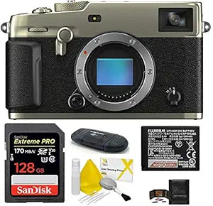 Fujifilm X-Pro3 Mirrorless Camera Dura Silver Bundle