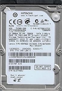 Hitachi HTS725050A9A364 500GB 7200RPM SATA Hard Drive — main product image