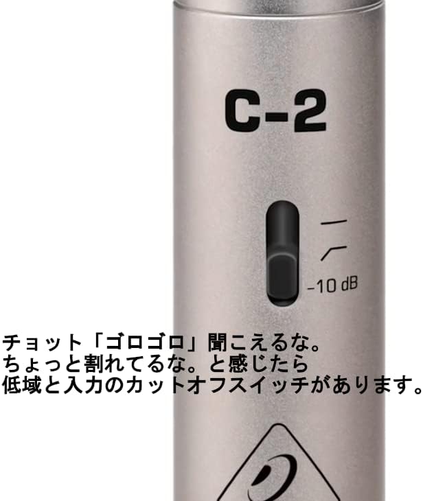 Behringer C-2 Studio Condenser Microphones Matched Pair