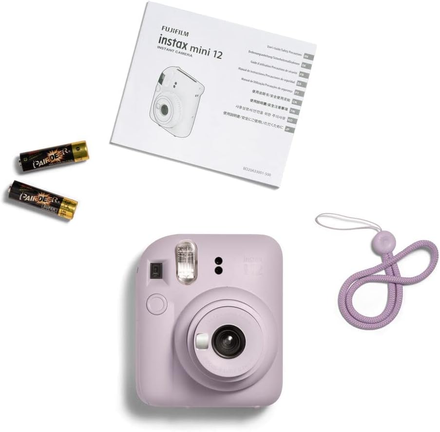 Fujifilm 16806286 Instax Mini 12 Lilac Purple Camera