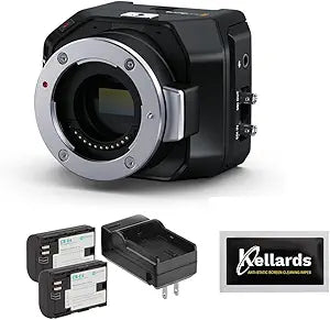 Blackmagic Design Micro Studio Camera 4K G2 Battery Bundle