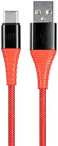 Monoprice 142529 USB-C to USB-A Cable 3-Pack - Red