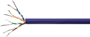 Monoprice 114780 Cat5e Ethernet Bulk Cable 250ft Purple