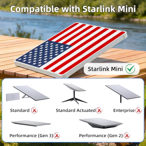 DAIERTEK Starlink Mini Silicone Protective Case, Hailproof — main product image