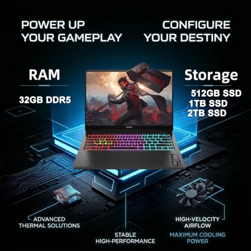 iCarp HP Omen Transcend 14 3K OLED AI Gaming Laptop — main product image
