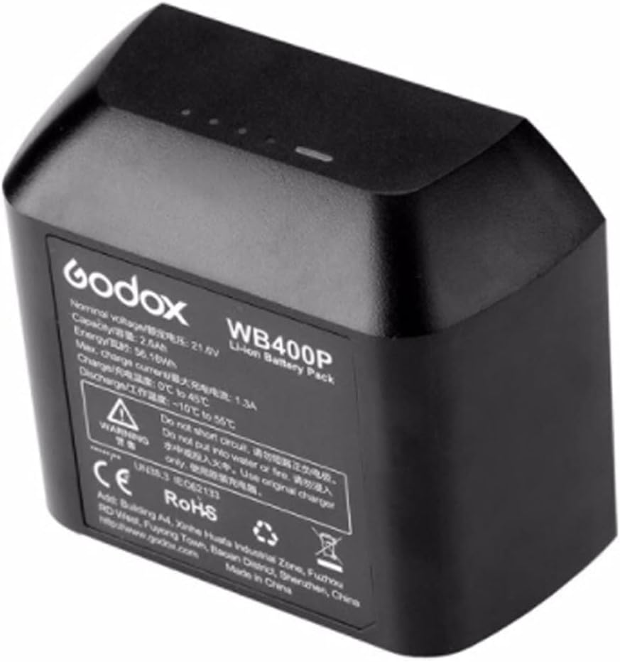 Godox WB400P Battery Replacement for AD400 Pro