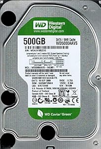 Western Digital WD5000AAVS-14G9B1 500GB Hard Drive — main product image