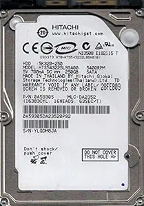 Hitachi HTS543225L9SA00 250GB 2.5" SATA Laptop Hard Drive