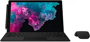 Microsoft Surface Pro 6 - 12.3" Tablet, Keyboard, Pen (Renewed)