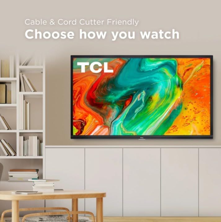 TCL 32S21 32-Inch 720p Android Smart TV (Renewed)