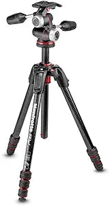 Manfrotto MK190GOC4-3WX Carbon Fiber Tripod Kit — main product image