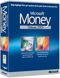 Microsoft 860-00349 Money Deluxe 2005: Vintage Personal Finance Software
