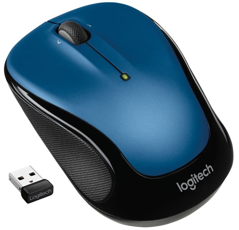 Logitech 910-006829 Wireless Optical Mouse - Blue — main product image