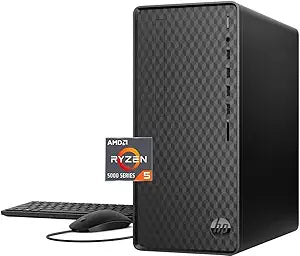 HP Desktop Ryzen 5 5600G 16GB RAM 2TB SSD 2TB HDD — main product image