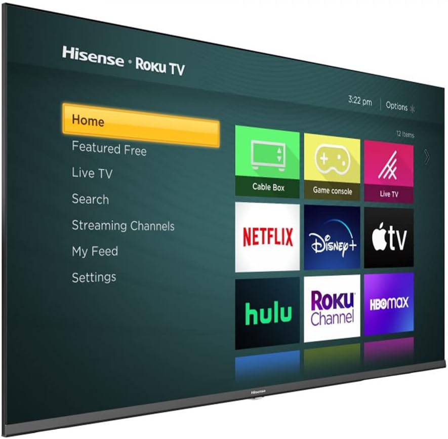 Hisense 32H4030F3 32-Inch Smart LED TV with Wall Mount, Renewed