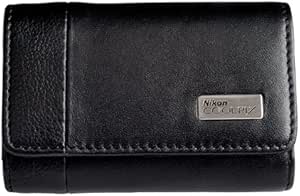 Nikon 9820 Coolpix S Black Leather Camera Case
