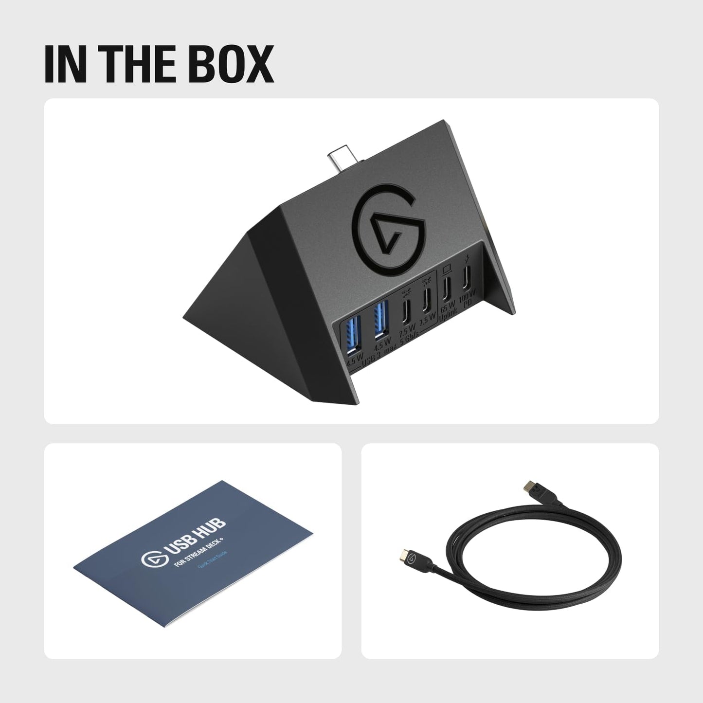 Elgato 20GBN9901 USB Hub for Stream Deck+