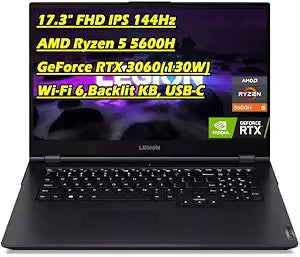 Lenovo Legion 5 17.3" 144Hz RTX 3060 Gaming Laptop