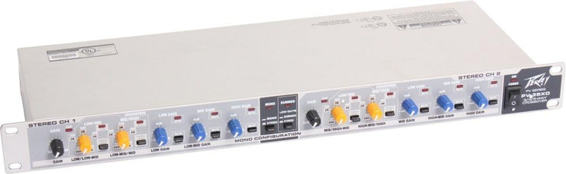 Peavey PV35XO Stereo 5-Way Mono Crossover — main product image