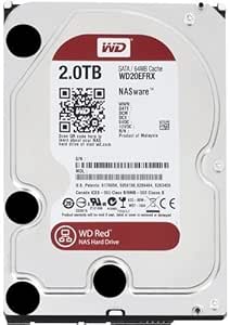 Western Digital WD20EFRX 2TB NAS Internal Hard Drive