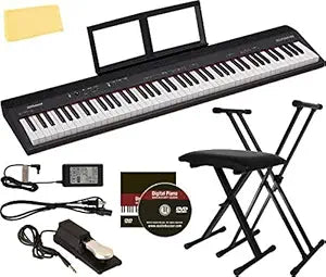 Roland GO:PIANO88 Digital Piano Deluxe Bundle