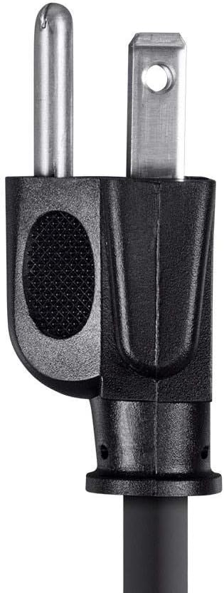 Monoprice 105298: 3ft 3-Prong Extension Cord, Black