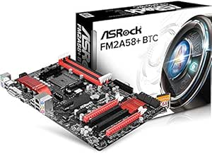 ASRock 90-MXGTJ0-A0UAYZ FM2A58+ BTC Motherboard — main product image