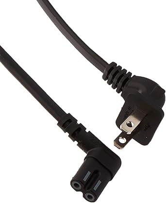 Samsung 3903-000853 Right Angle TV Power Cord 5FT — main product image