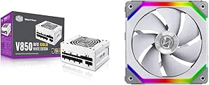 Cooler Master V850 SFX Gold White Edition & Lian Li UNI Fan SL120
