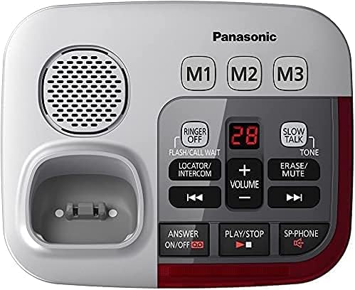 Panasonic KX-TGM450S Amplified Cordless Phone with Answering Machine