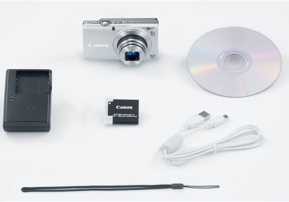 Canon 6148B001 PowerShot A4000IS 16MP Digital Camera