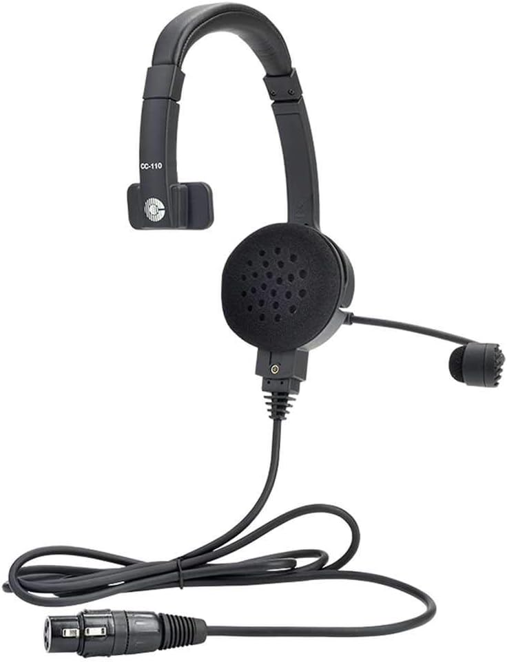 Clear-Com CC-110-X4 Single Ear Headset - 4 Pin XLR