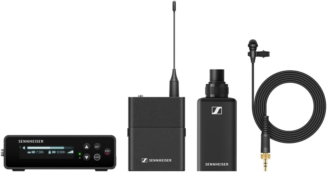 Sennheiser 700040 EW-DP ENG Wireless Lavalier Mic Set