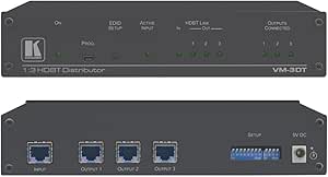 Kramer VM-3DT HDBaseT Compatible Extender Distributor — main product image