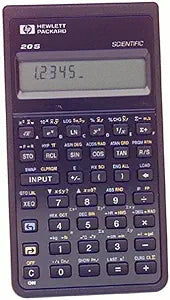 HP HP20S Scientific Calculator Math Functions