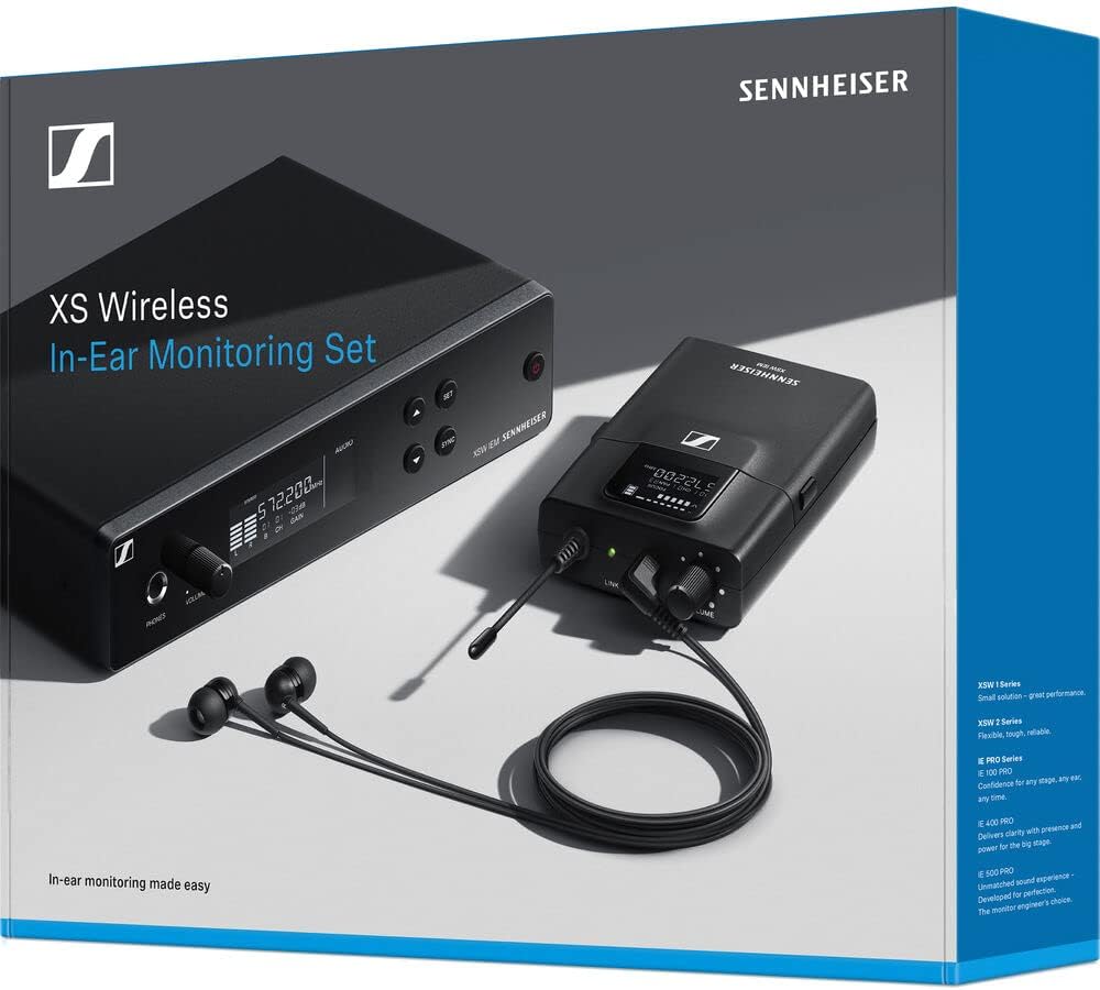 Sennheiser XSW IEM SET Wireless In-Ear Monitoring System (Renewed)