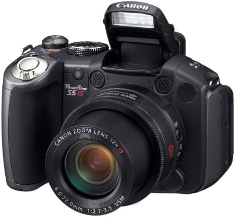 Canon 2077B001 PowerShot S5 IS 8MP 12x Zoom Camera
