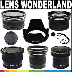 Polaroid 4331994534 Studio Series HD Lens Kit Sony Alpha
