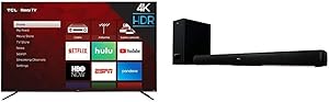 TCL 75S425 75-Inch 4K Roku TV & Alto 5+ Soundbar — main product image